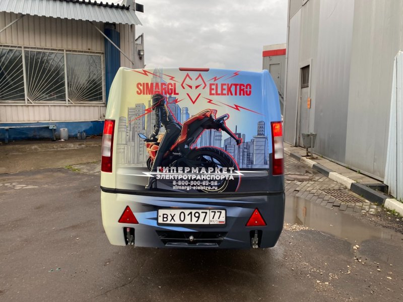 Оклейка прицепов пленкой
